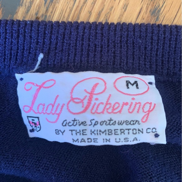 U OF I sweater university of Illinois illini vintage 1960 1970 - Picture 6 of 6